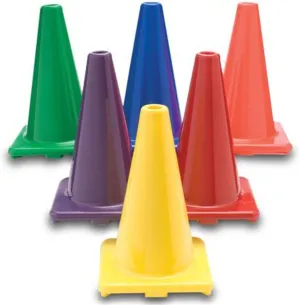 Color My Class Game Cones - Set of 6