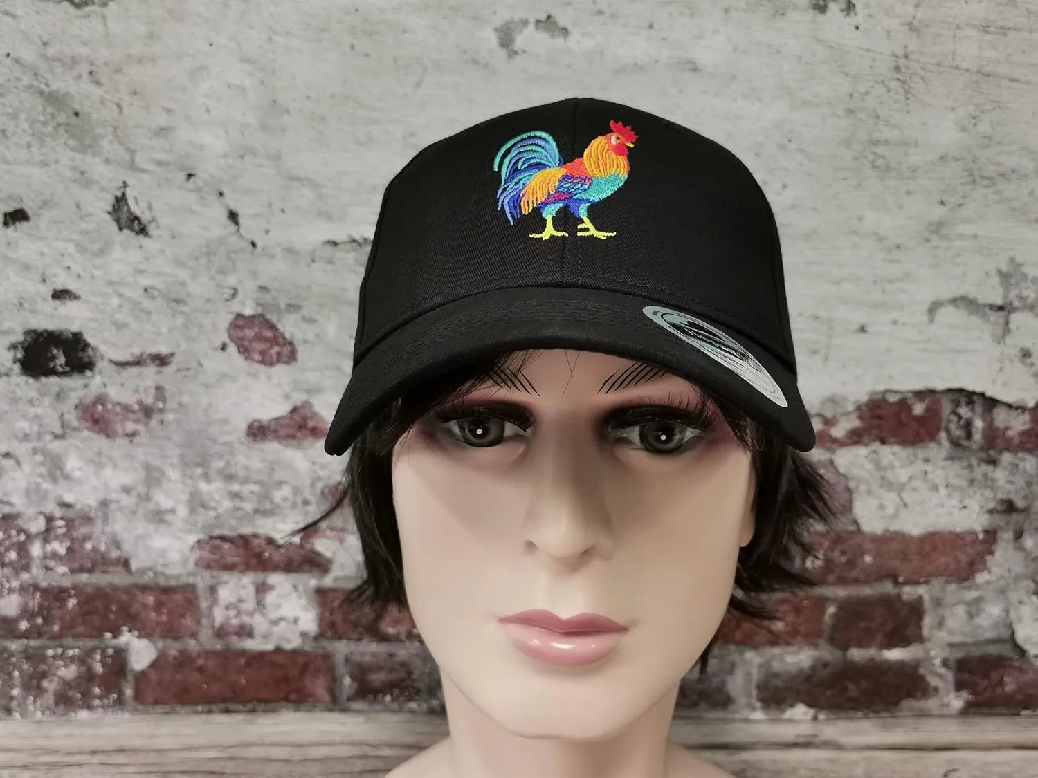 Hepandy Embroidered Rooster Hats