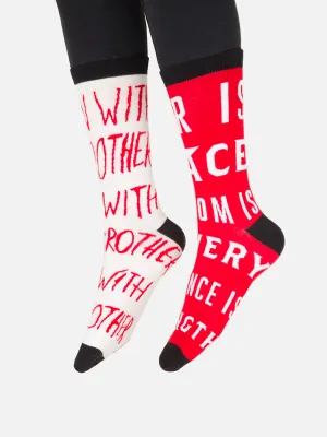 Out of Print Socks / Click for Styles