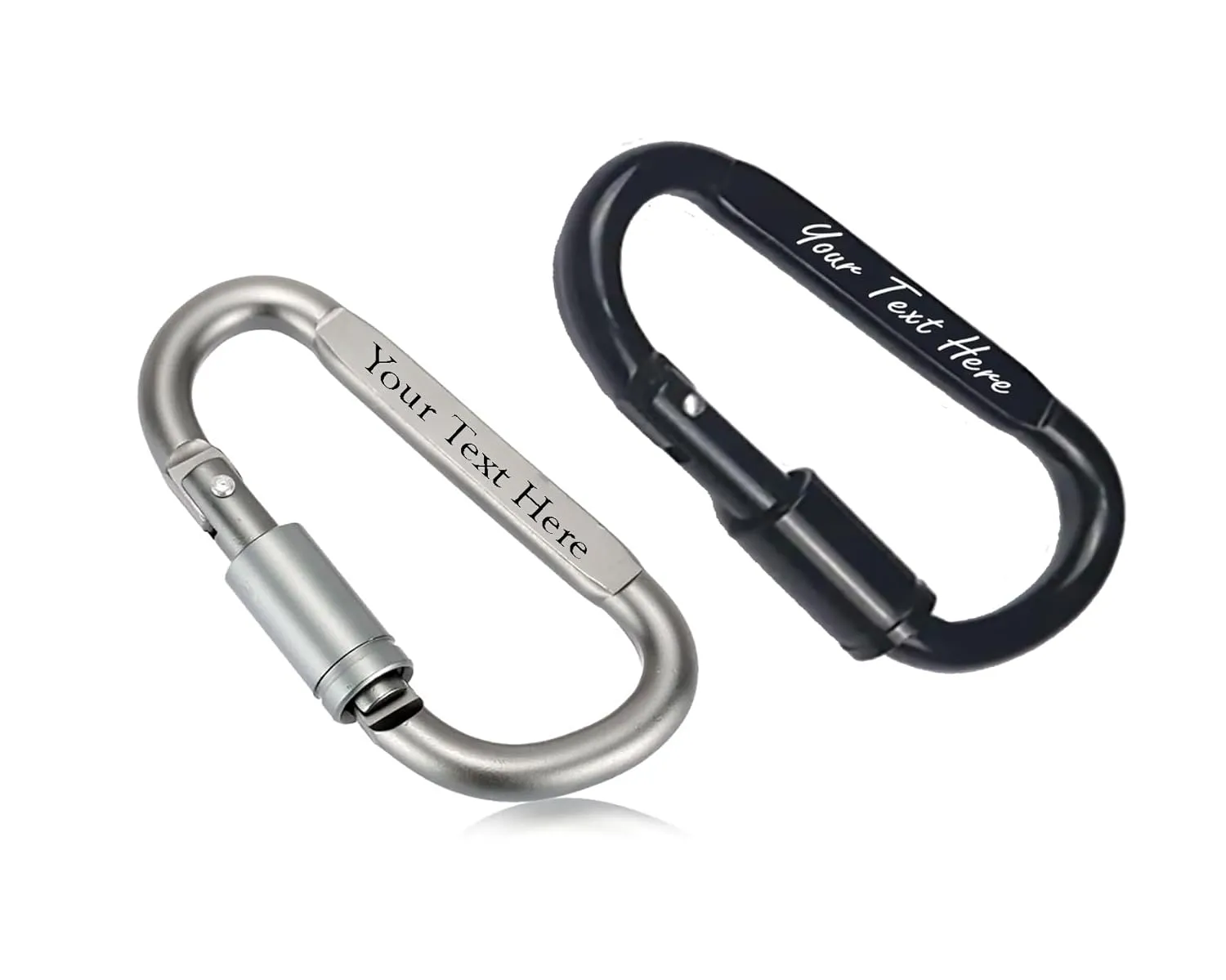 Personalized carabiner (Silver)