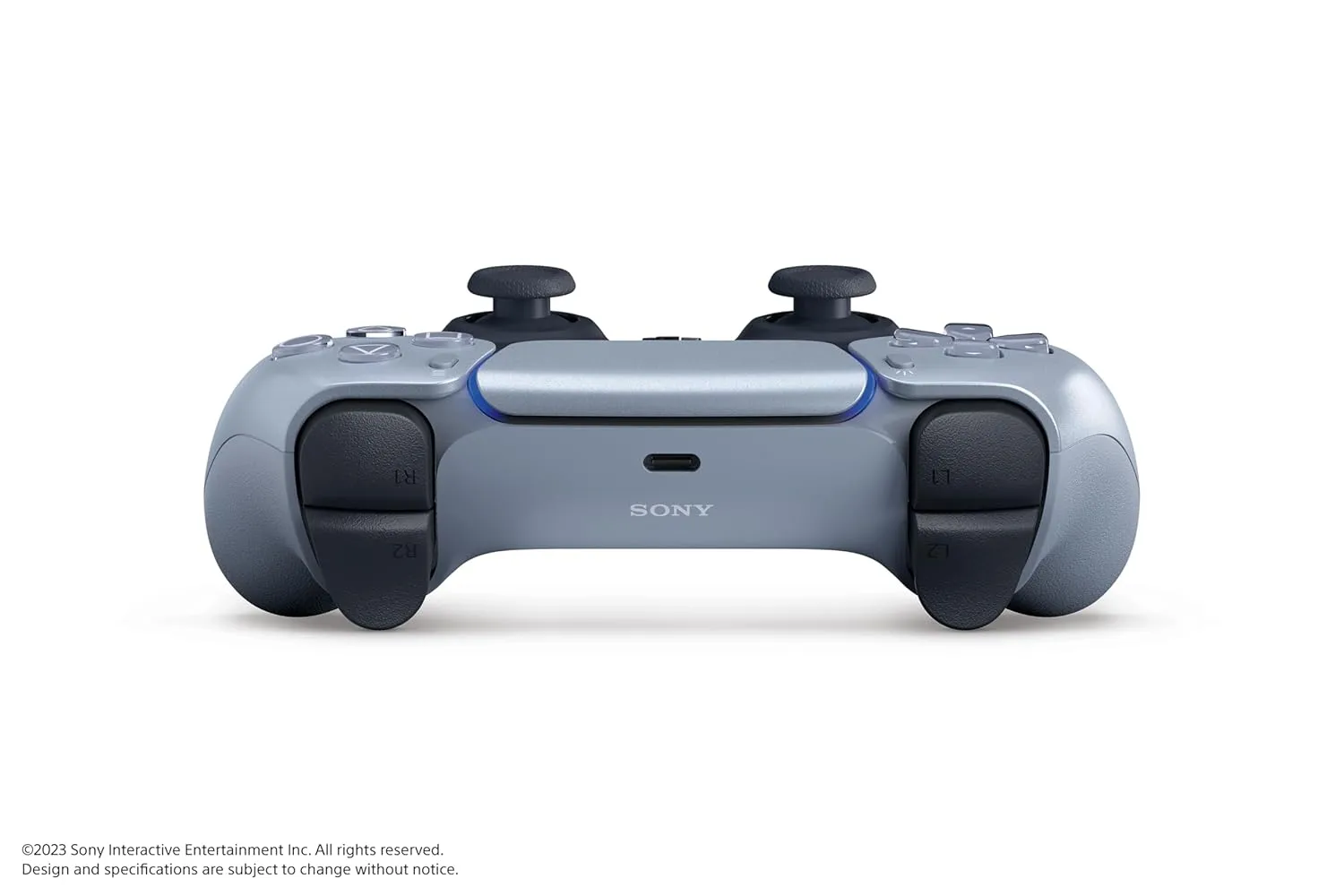 PlayStation DualSense Wireless Controller - Sterling Silver (Renewed)