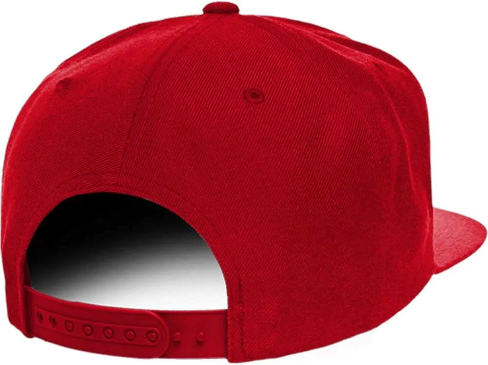 Trendy Apparel Shop Swag Embroidered Flat Brim Classic Snapback Cap