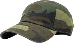 Utmost Unisex Classic Low Profile Cotton Baseball Cap Plain Blank Camoflauge Soft Unconstructed Adjustable Size Dad Hat